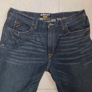 Ariat Rebar Jeans 40x30 M4 Boot Cut Low Rise Denim Pants Western Work Cowboy